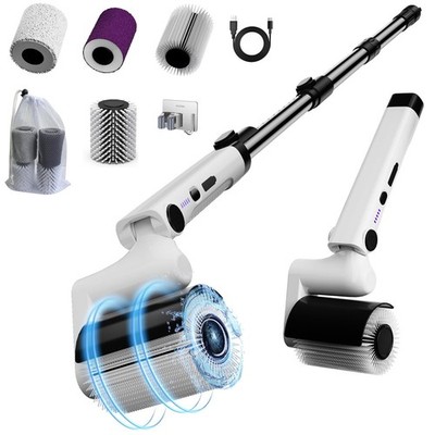 Tiwiche Roller Electric Spin Scrubber - 2-Speed Waterproof Normal, White