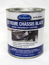 Eastwood Extreme Chassis Black Satin Underbody Coating 1 Qt Can
