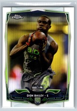 Dion Bailey 2014 Topps Chrome #208 Seattle Seahawks Refractor RC See Photos