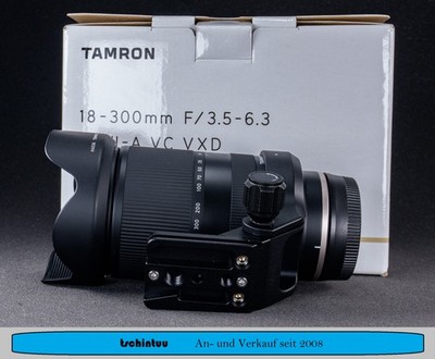 Tamron 18-300 mm F3,5-6,3 Di III-A VC VXD Sehr Gut für Sony E-Mount  APS-C OVP