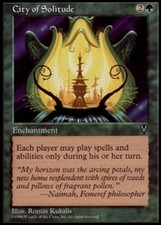 Damaged, English MTG Regular City of Solitude Visions Magic the Gathering