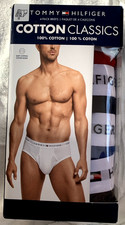 Tommy Hilfiger 4-Pack Briefs Cotton Classics Size Large 36-38 in / 71-76 cm