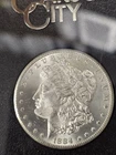 1884-CC Morgan Silver $1 Dollar Carson City Business Strike KM#110