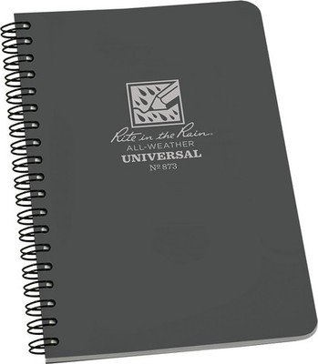 Rite In The Rain All-Weather Spiral Notebook for Field Use, Waterproof Sturdy