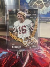 2024 Topps Chrome Sunday Swag Lazer Refractor Joe Montana #SS5