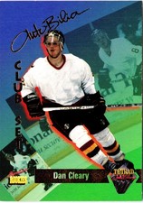 Dan Cleary 1995 Signature Rookies Tetrad Autobilia #41 Belleville Bulls