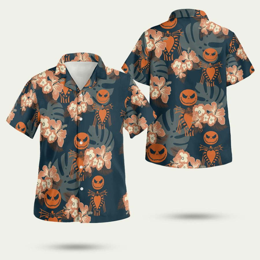 The Nightmare Before Christmas Tropical Hawaiian Shirt