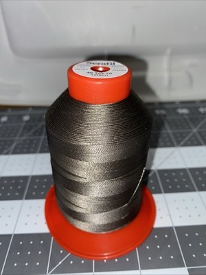 (5) Amann Serafil 40 Tex 70 Gray Thread 1200m Sew Sewing - Read - Set Of 5