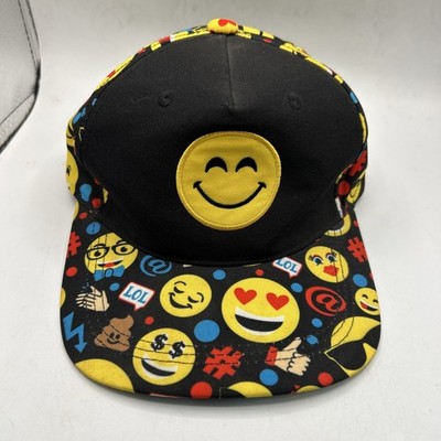 Emoji Snapback Adjustable Adult Baseball Cap/Hat Smiley Face Multiple Emojis