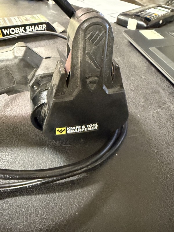 Work Sharp Knife & Tool Sharpener - Black (WSKTS) brand new belts great conditio