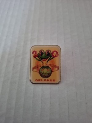 Disney Pin Rainforest Cafe Orlando 2000 Millennium Pre-owned