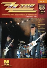 ZZ Top Guitar Play-Along DVD Vol 38 Hal Leonard Lessons Learn How To Video