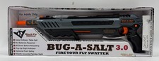 Bug-A-Salt Black Grey Original Salt Gun Kills Flying Insects Bugs Assault 3.0