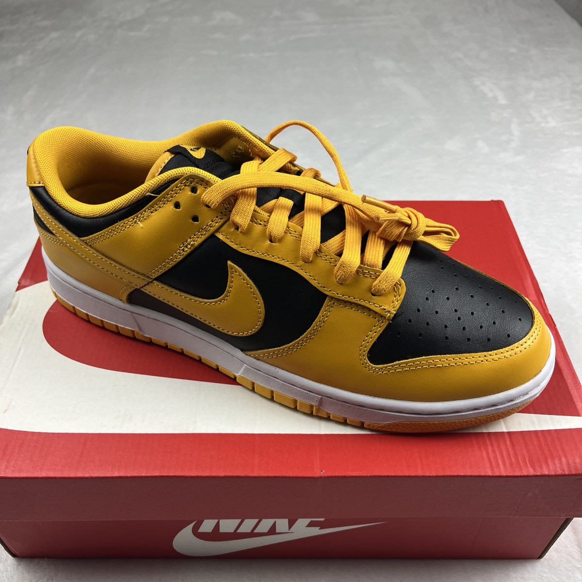 Nike Dunk Low Championship Goldenrod 2021 DD1391-004 Brand New In
