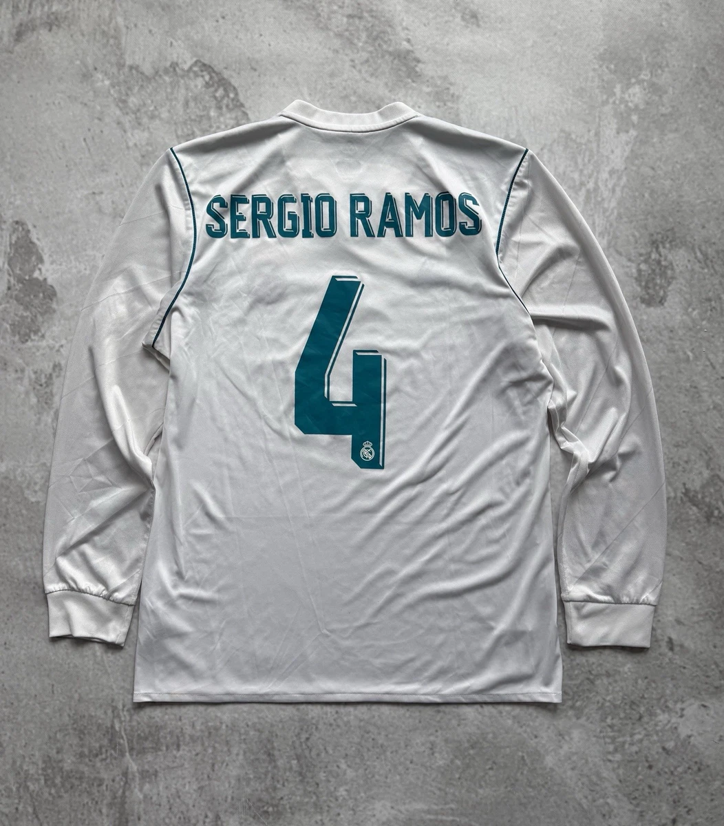 Preços baixos em Camisa Real Madrid Manga Longa | eBay