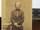 Civil War Chaplain Horace James 25th Massachusetts Infantry cdv photograph