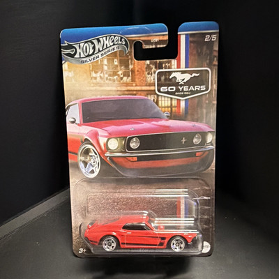 Hot Wheels Silver Series 1965 Ford Mustang 2+2 Fastback Red 1:64 Unopened
