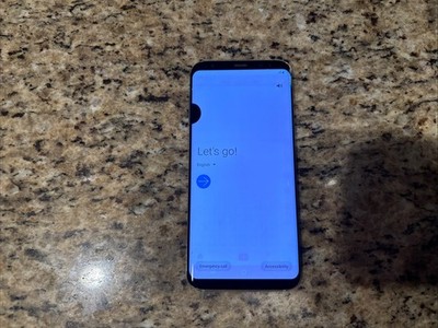 Samsung Galaxy S8+ Plus 64GB Silver (T-Mobile Unlocked) *Crack On Front Screen*
