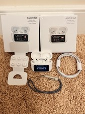 Touch Led Screen Earbuds In Ear Earphones Noise Cancelling Stereo