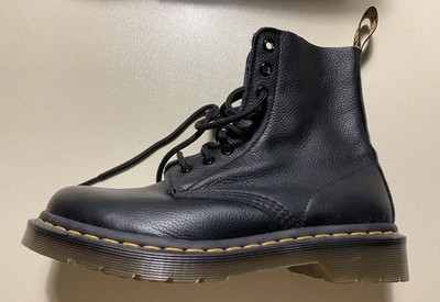 Dr. Doc Martens 1460 Black Pascal 13512006 Boots weiches Leder Schwarz 8-Loch