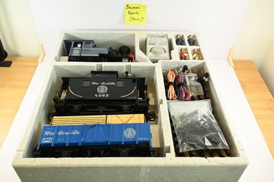LGB 20287 G Lehmann The Big Train Rio Grande Set + Extras | eBay
