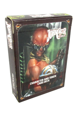 John Carter Of Mars CHARACTER AND TOKEN CARD DECK Modiphius NEW!!