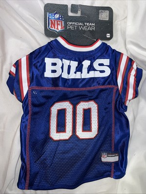 NWT NFL Buffalo Bills Official Team Pet Dog Jersey Size Medium 14