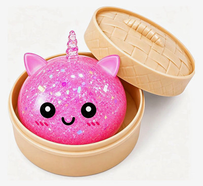 Glitter Unicorn Squeeze Ball Stress Reliever Squishy Toy sealed mystery