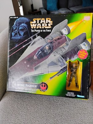 Star Wars The Power Of The Force A-wing Fighter | eBay