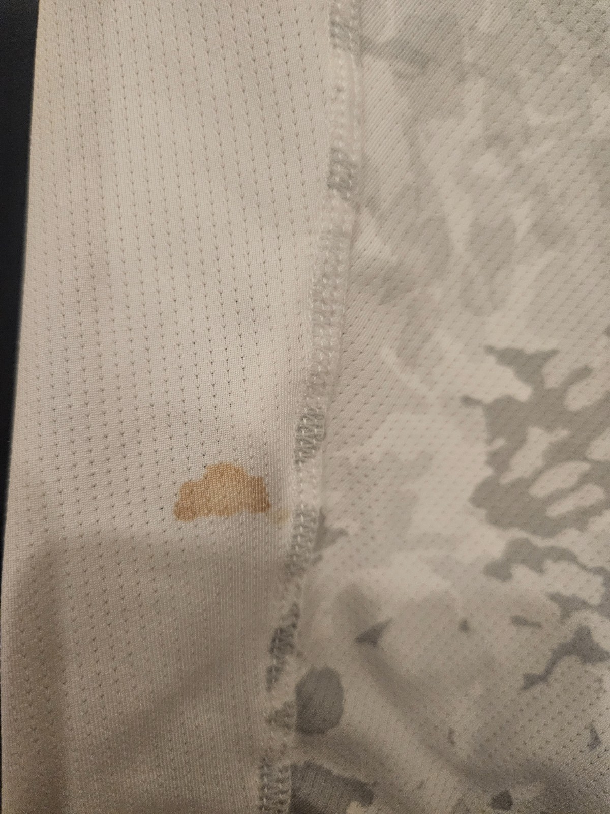 Under Armour Gameday White Hex Padded Armored Compression Shorts Men's M Stain thumbnail 5