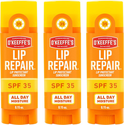 Lip Repair SPF 35 Lip Balm - Stick (3 Pack) - Sun-Safe Moisturizer for Extremely