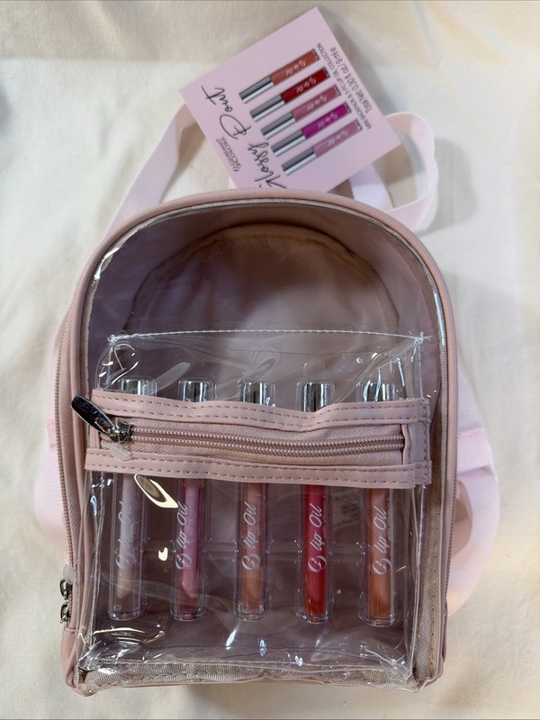 NEW Mini Backpack & 5 Pc Lip Oil Collection