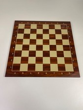 Schach und Mühle Brett Holz ca 38 x 38 cm Sc...