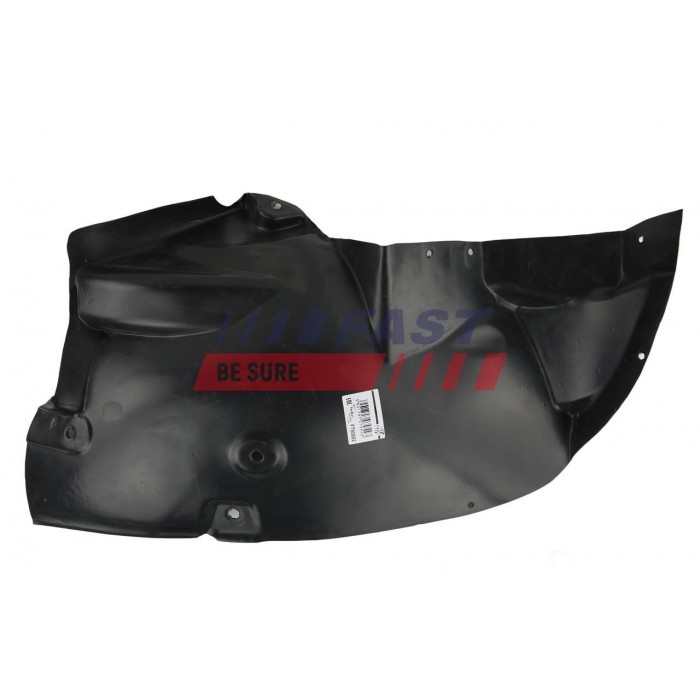 Garde boue avant droit 638400002R plastique noir pour utilitaire master