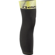 EVS Sports Knee Brace Sleeve, Black/Flo Yellow