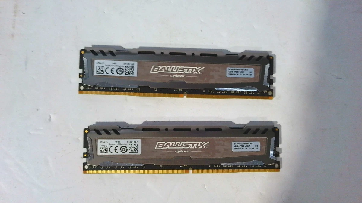 Las mejores ofertas en Ballistix DDR4 SDRAM 16 GB Capacidad por