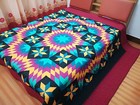King Size Star Patchwork quilt/king  size #122 — photo 3