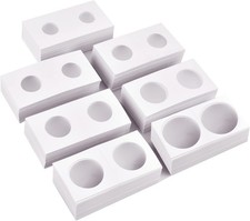 350Pcs Coin Holders Cardboard Coins Flips 2x2, 7 Sizes 7 assorted sizes