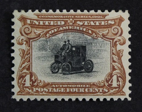 CKStamps: US Stamps Collection Scott#296 4c Mint VLH OG CV$70