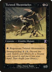 Twisted Abomination (50) Time Spiral Timeshifted