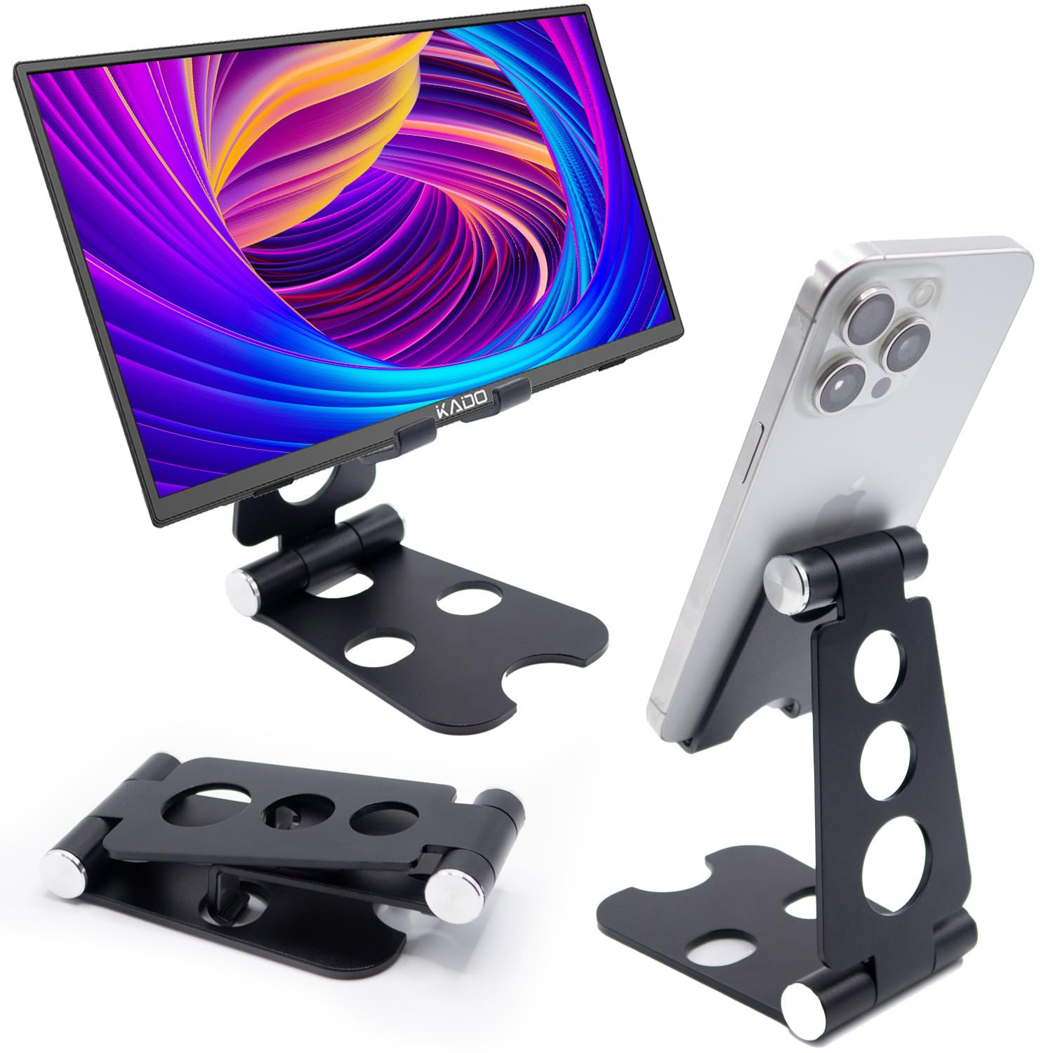 Aluminum Alloy Tablet Stand for Portable Monitor Up to 16