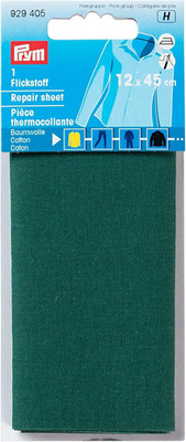 Prym 929405 Flickstoff CO (bügeln) 12 x 45 cm grün