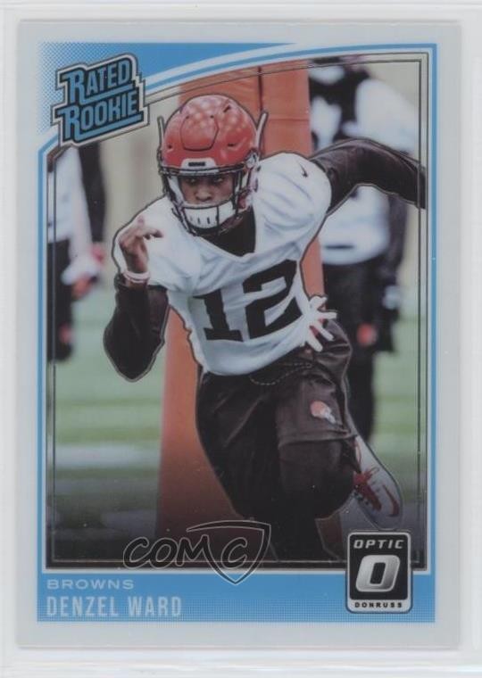2018 Donruss Optic Rated Rookie Denzel Ward #198 Rookie RC 0nr3
