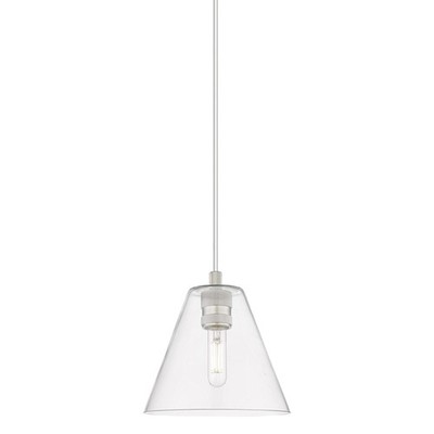 Innovations Lighting 434-1P-11-8 Crown Point Pendant Crown Point - Nickel