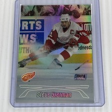 1999-00 Topps Stadium Club Chrome Refractor Steve Yzerman #40 HOF