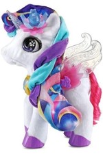 VTech Myla The Blush Bloom Einhorn & interaktiver Zauberstab Spielzeug Pferd Pony Alter 5+