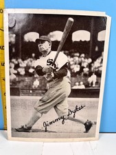 1934 National Chicle Glossy Premiums (R311-1) Jimmie Dykes (UER Name Jimmy)