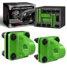 Autmatch D Ring Shackle Mount 2 Pack 52910 Lbs Bolt On For Jeep Truck Green