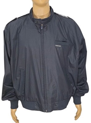Members Only Iconic Racer Jacket Navy Blue Men's Size XL Zip-Up Bomber Coat