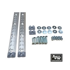 Unwin Surface Rail Track 20" (x2) Camper Motorhome Van Minibus Seat Grey end cap